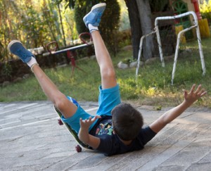 Accidents liés au sport le skate
